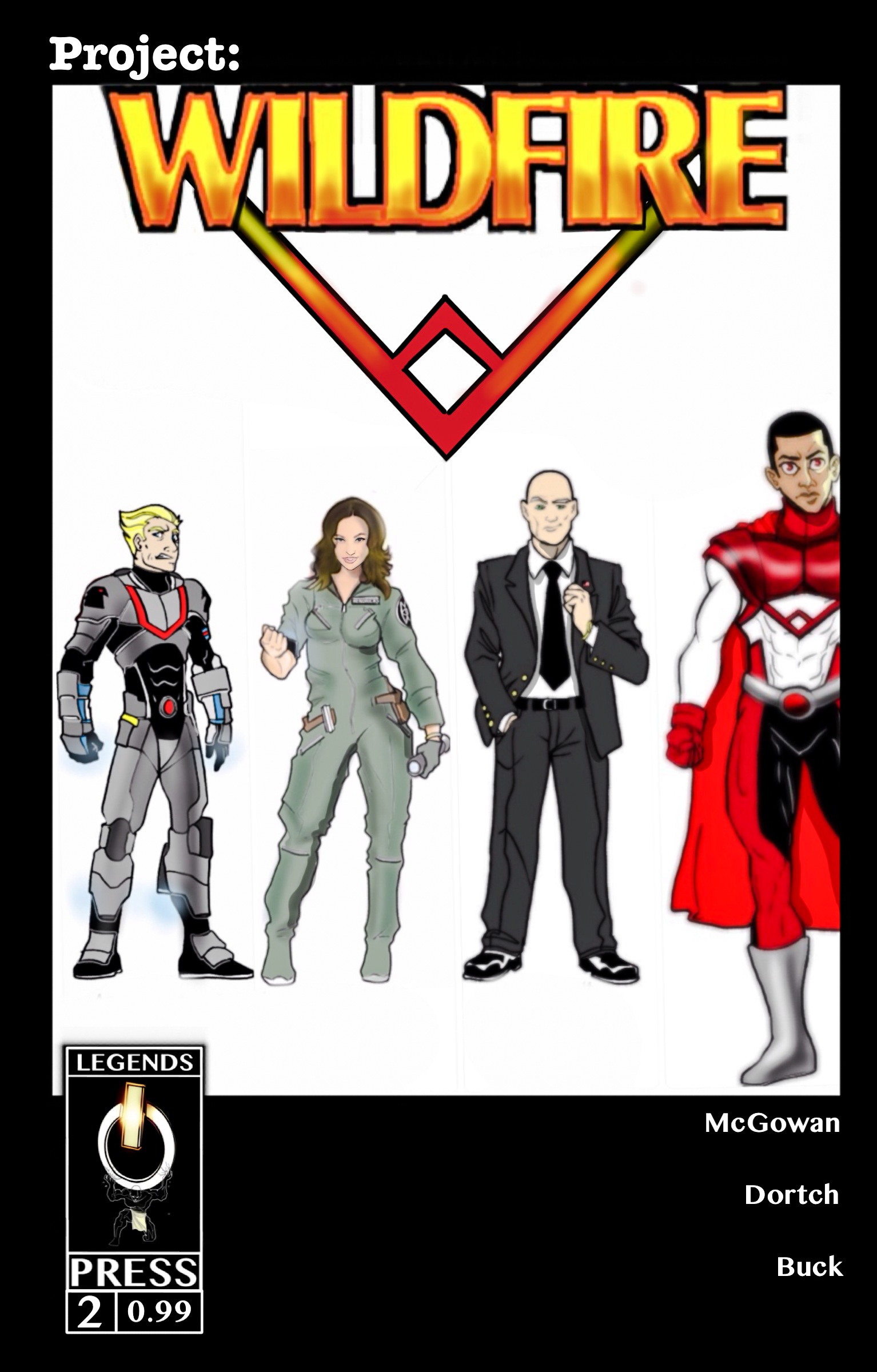 the cover for Project: Wildfire #2